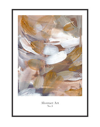 Plakat Abstract Art No.3, Bury Lis