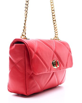 Torebka skórzana pikowana na ramię (6629), BOSCCOLO