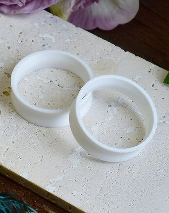 Tunele do uszu 10-100mm / białe / plugi, tunele siodłowe, Spirit Of Copper