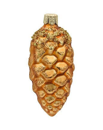 Bombka choinkowa: Szyszka brązowa: mała, Syn Bombkarza