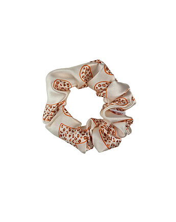 Gumka jedwabna, scrunchie, frotka dzika miłość MIDI, Capillum
