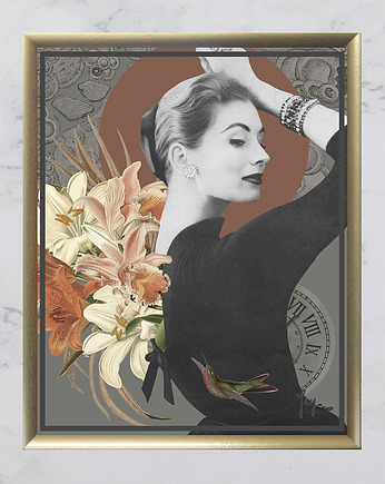 The wish 40x50 - kolaż, plakat, ilustracja, OKAZJE - Prezent na Dzień Kobiet