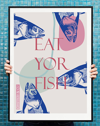 Plakat Jedz ryby, Project 8