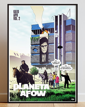 Plakat Planeta Afów, OKO MI SKOKO