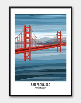 Plakat San Francisco - z serii CITY, Pracownia Och Art