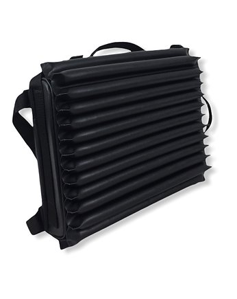 Wegański czarny plecak & torba na laptop HENRI, Mia Manu