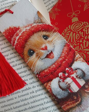 Zakładka do książki, w domu klejone