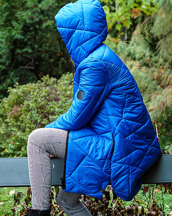 Kurtka puchowa Alaska Look niebieska, Look made with Love