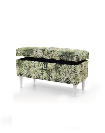 Pufa ławka ze schowkiem  kufer MAXI   BOTANICAL, Bench Decor