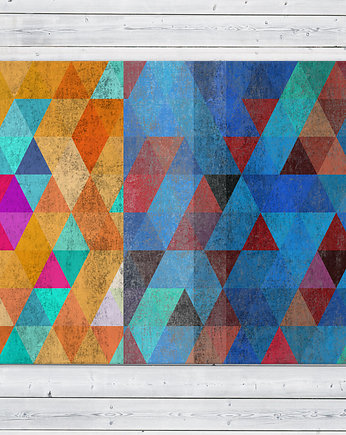 OBRAZ NA PŁÓTNIE - ABSTRAKCJA - 120x100cm, LUdesign gallery