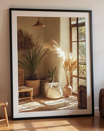 Plakat - Boho Chill, Harry Monkey