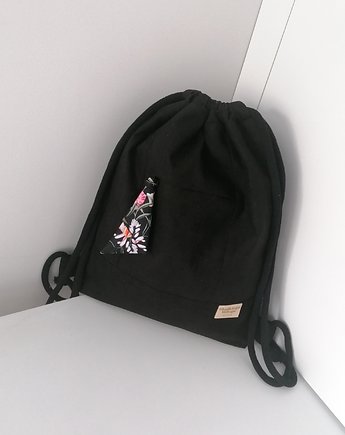 Worko-plecak HANA Dark Blooming Garden, Słodkiego Miłego Szycia