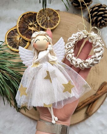 Zestaw zawieszek Anielinka i wieniec, Niepracownia