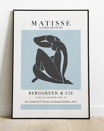 Henri Matisse grafika modern, inspiracja, Pas De LArt