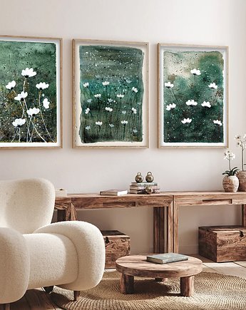 Plakat Zestaw 3 prac, Malgorzata Domanska