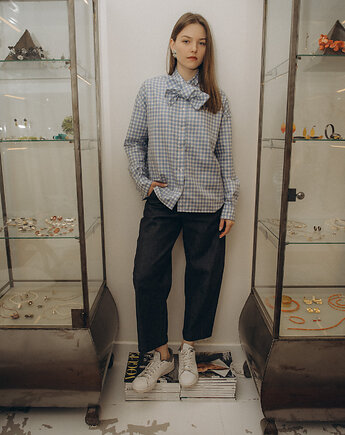 Eva II, spodnie dżinsowe, ZALUCKA KUCZERA