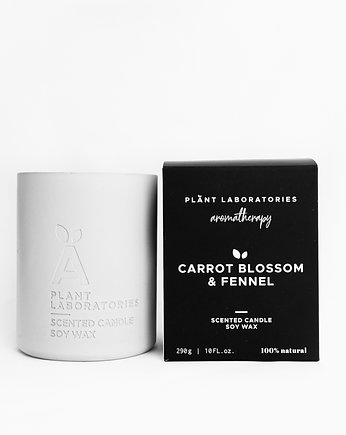 Świeca sojowa Carrot Bloosom & Fennel, PLANT LABORATORIES