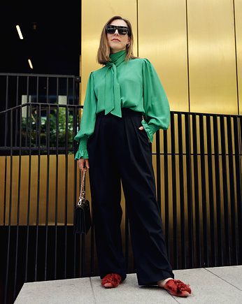 Koszula koszula KRESZ zielona, COCOON