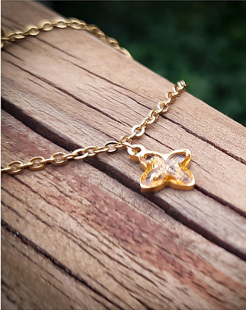 Mini bransoletka z drobinkami, Figa handmade accessories