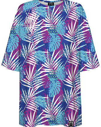 DR.CROW T-shirt Damski Oversize Palmy, DrCrow