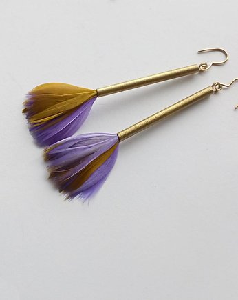 PIÓRKO kolczyki, Katarzyna Kaminska ART