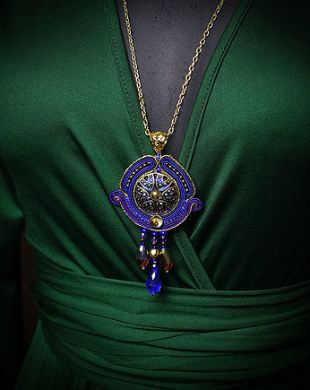 Simone- wisior soutache, Mró Soutache