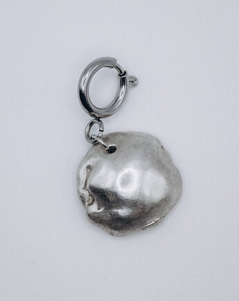 ROMEO charms półkula srebrny + opcja graweru, POLA ZAG