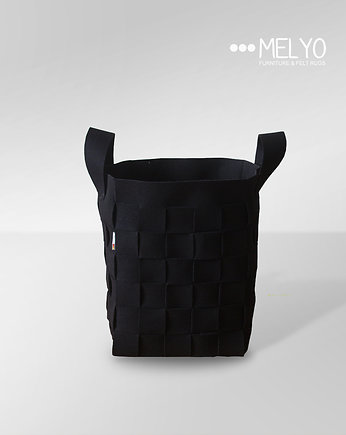 Kosz OLEE medium black, melyo