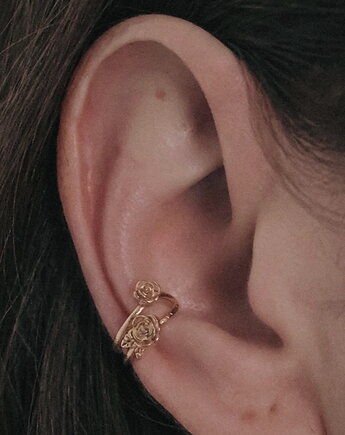 Nausznica róże kolczyk, Vander jewelry