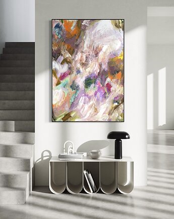 Obraz abstrakcyjny 100x70 cm, Dorota Ferens