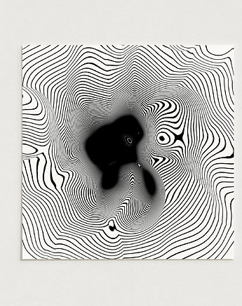 Illusion 2 / Oryginalna grafika / poster print / plakat, Alina Rybacka