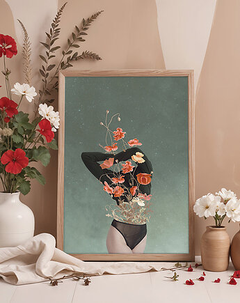 Plakat A3 - Przemiana, Kamila Lenarcik