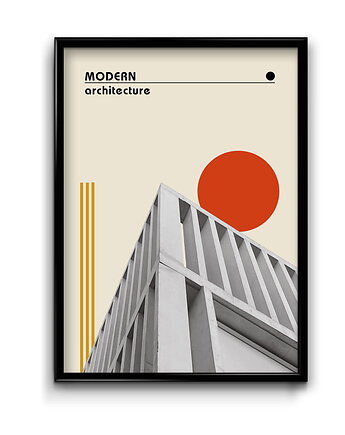 Plakat Bauhaus Modern Architecture, Bury Lis
