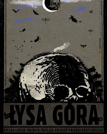 Plakat Łysa Góra (R. Kaja) 98x68 cm, Galeria LueLue