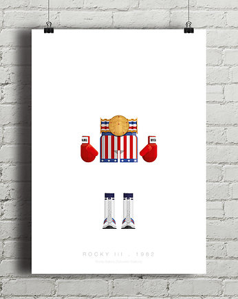 Plakat Rocky Balboa, minimalmill
