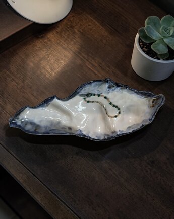 Ceramiczna podstawka pod biżuterię, ArtByLeika