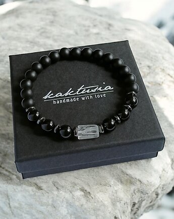 OCZYSZCZENIE,OCHRONA, SIŁA : kryształ górski, turmalin, onyks, kaktusia