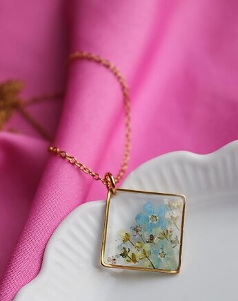 Naszyjnik z kwiatami polnymi, Kwiatostany