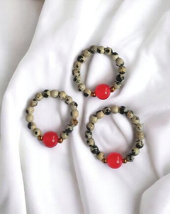 Pierścionek : red currant collection, kaktusia