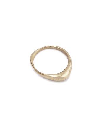 SMOOTH mini / brass ring, Filimoniuk