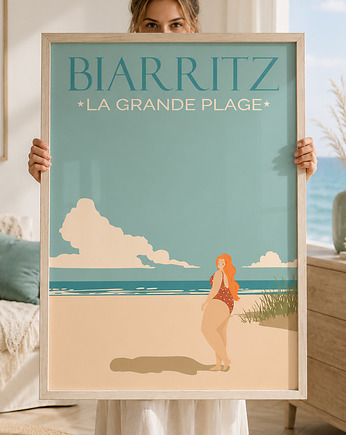 Plakat Na plaży, Tableau Edition