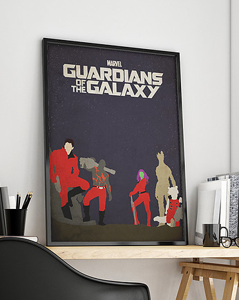 Strażnicy galaktyki - plakat 50x70 cm, minimalmill