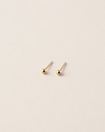 KULKA / kolczyki / pozłacane srebro, Magdalena Paszkiewicz Jewellery