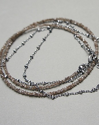 Diamonds /beige/ - naszyjnik, Katia i krokodyl