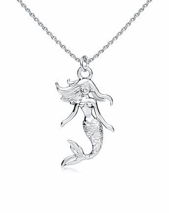 SYRENA-  naszyjnik srebro, złoto, różowe złoto, ISSI Jewelry