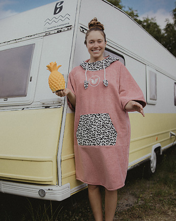 Surf ponczo plażowe DRAGON FRUIT ręcznik kąpielowy, VADA.PROJEKT