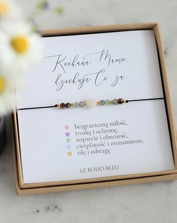 LAURKA DLA MAMY - bransoletka z podziękowaniem, Le Boho Bleu