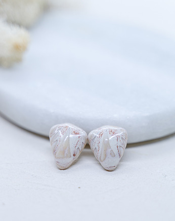 Kolczyki porcelanowe SMALL, rękoczyny