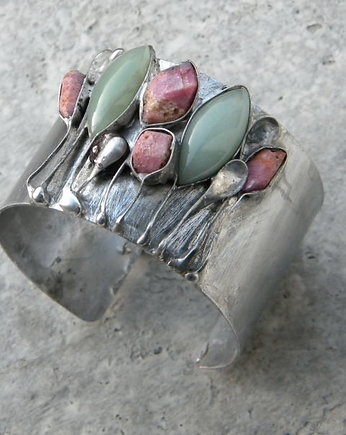 Surowe rubiny     - BRANSOLETA MANKIET  CUFF, Beata Trotter