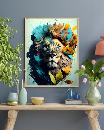 Plakat Lava Lew, Abstraktoria